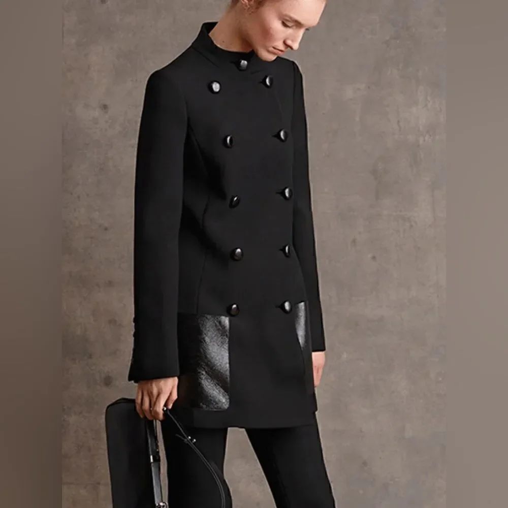 Michael Kors Collection Duventine Officer Coat like new